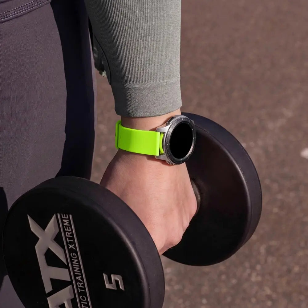 Samsung Galaxy Watch 6 Classic 43mm sport band (lichtgroen)