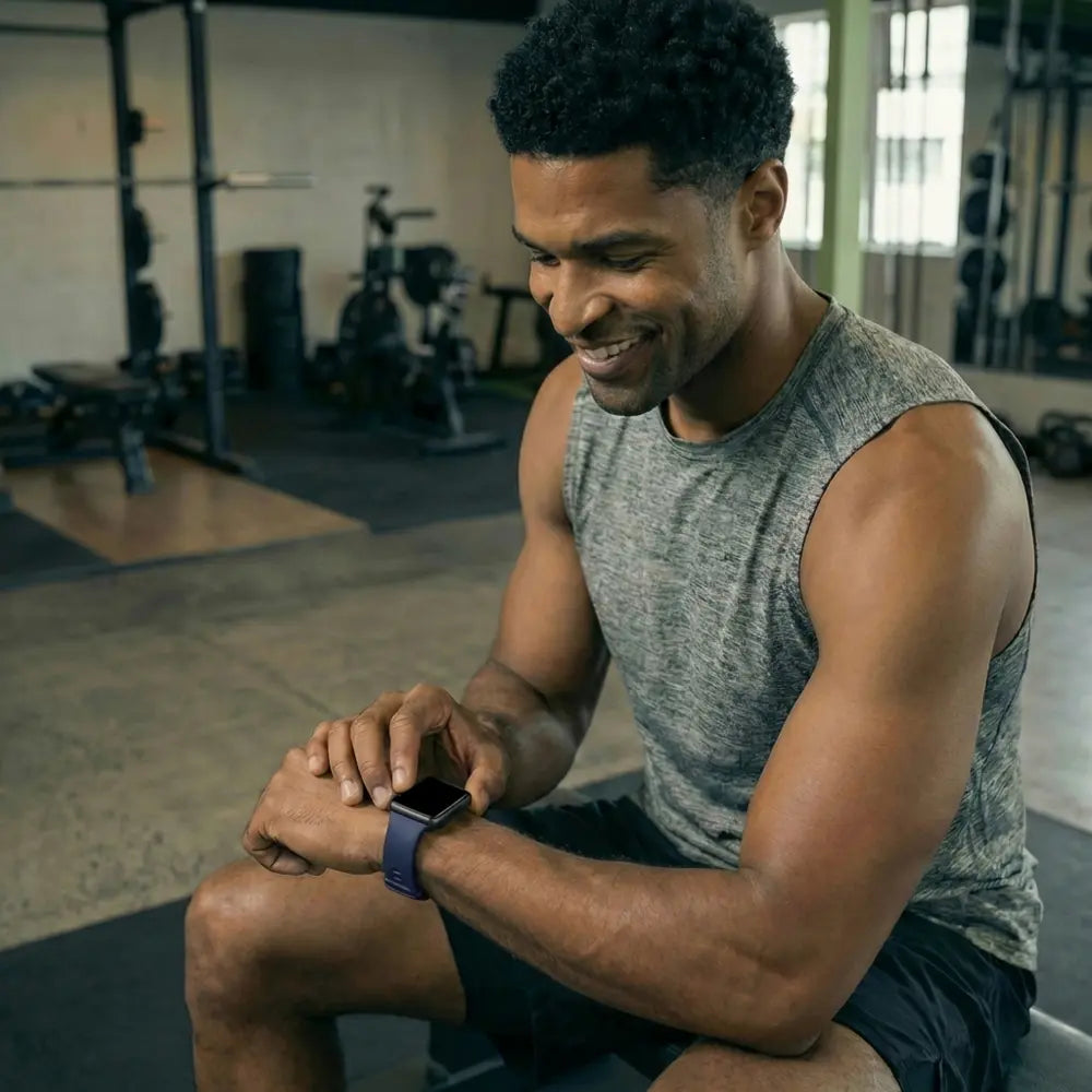 Huawei Watch Fit 2 Silicone Strap (Dark Blue)