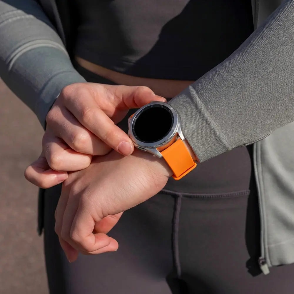 Samsung Galaxy Watch 7 - 40mm Sport Strap (Orange)