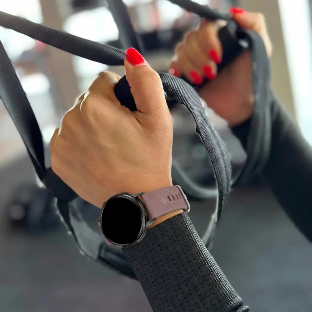 Bandz Garmin Forerunner 255s Silicone Strap 'Deluxe' (Lavender)