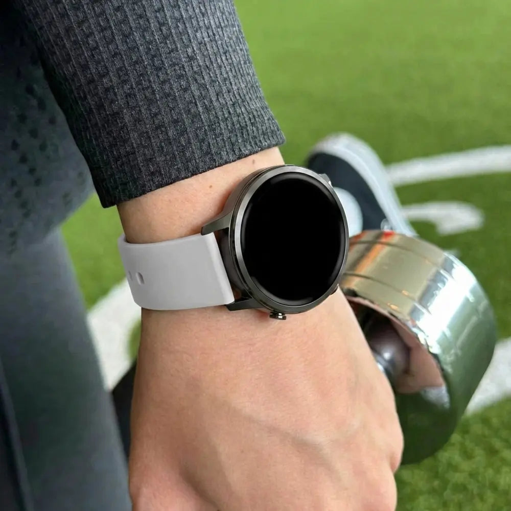 Bandz Garmin Venu 2s sport band 'Deluxe' (grijs)