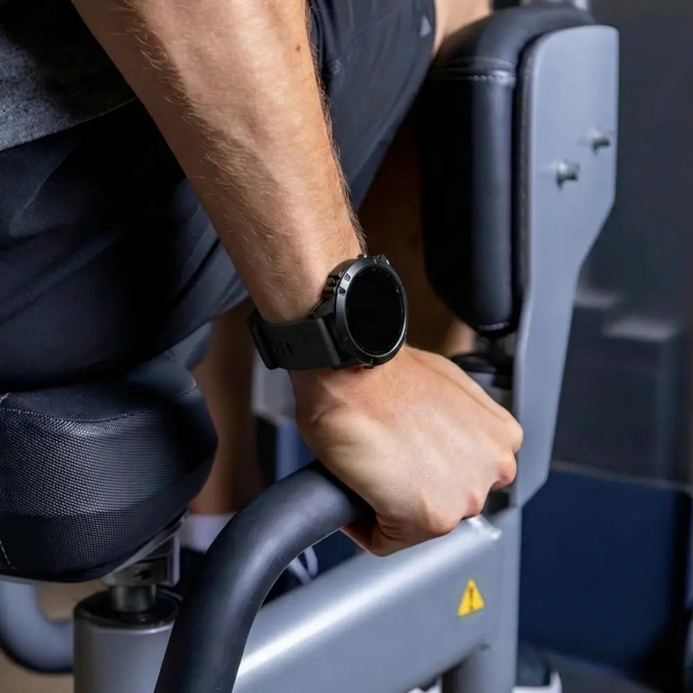 Garmin Fenix 5s-6s Classic Silicone Strap (Black)