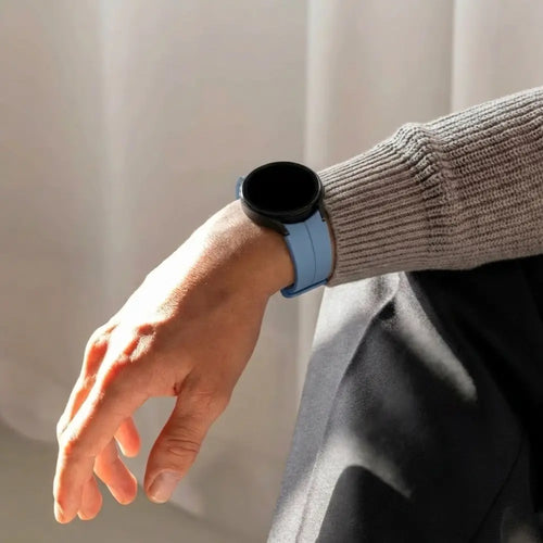 Bandz Samsung Galaxy Watch 7 - 40mm Silicone Strap 'Extreme' (GrayBlue)