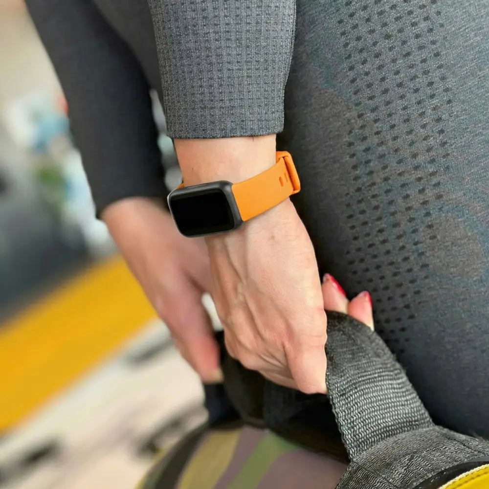 Fitbit Inspire 3 Silicone Strap (Orange)
