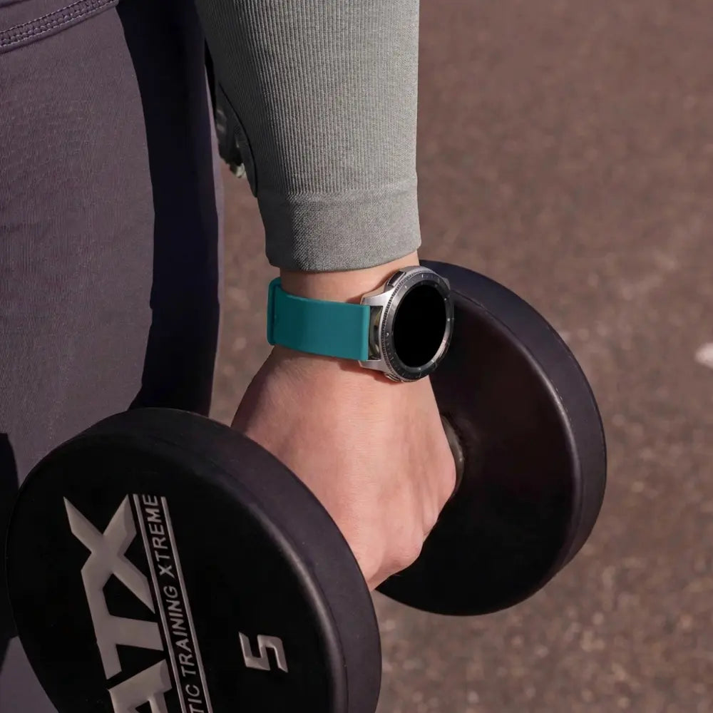 Samsung Galaxy Watch 6 - 40mm sport bandje (groen-blauw)