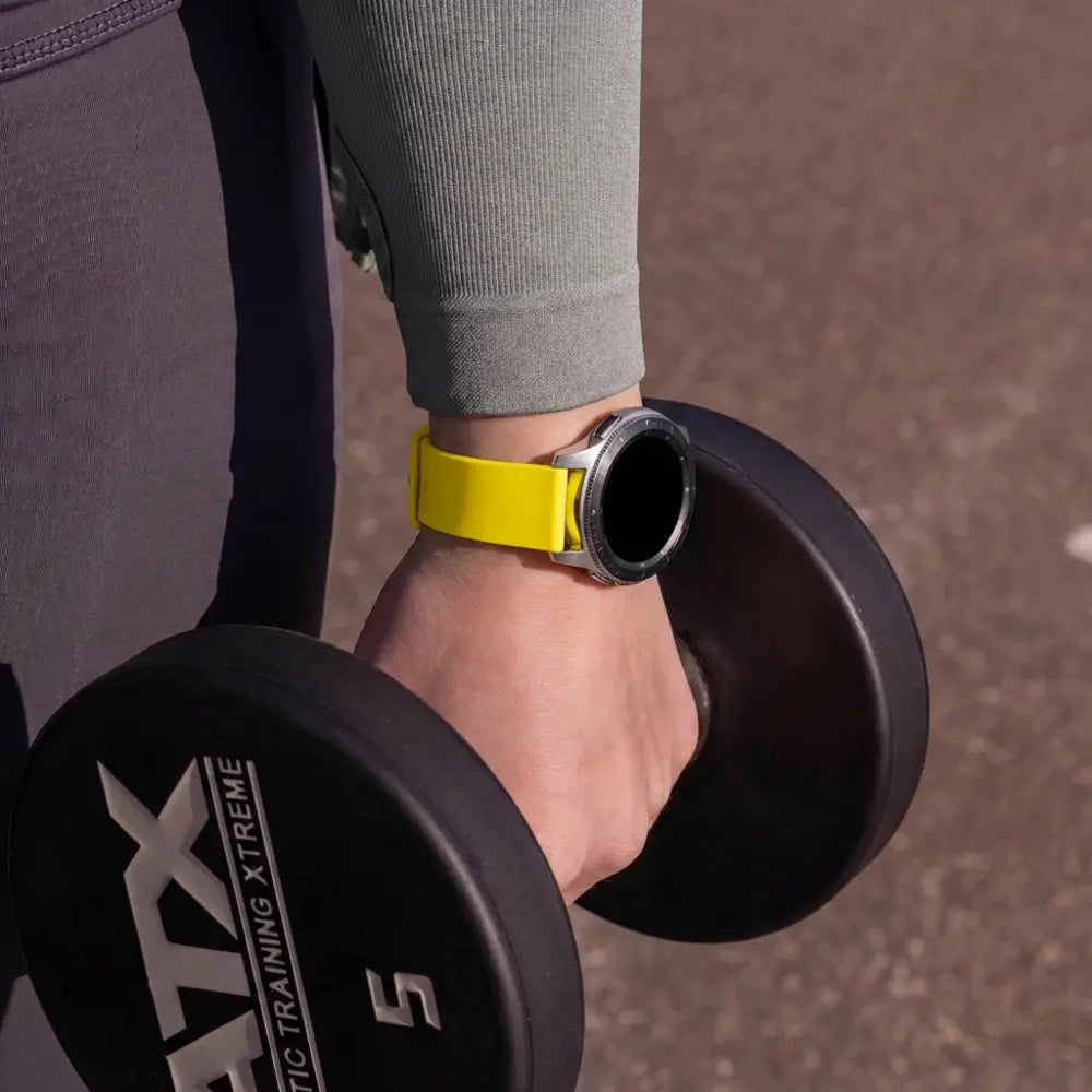 Samsung Galaxy Watch 6 - 44mm sport band (geel)