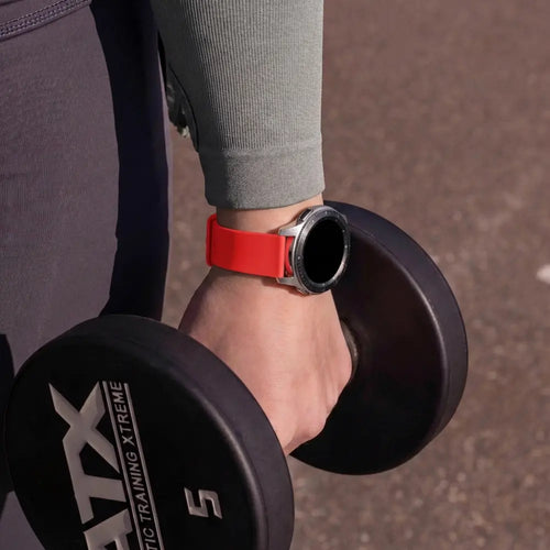 Samsung Galaxy Watch 4 Classic 46mm sport bandje (rood)