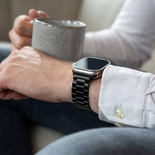 Apple Watch Steel Strap (Dark Grey)