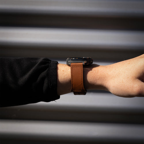 Samsung Galaxy Watch Ultra leren band (bruin)