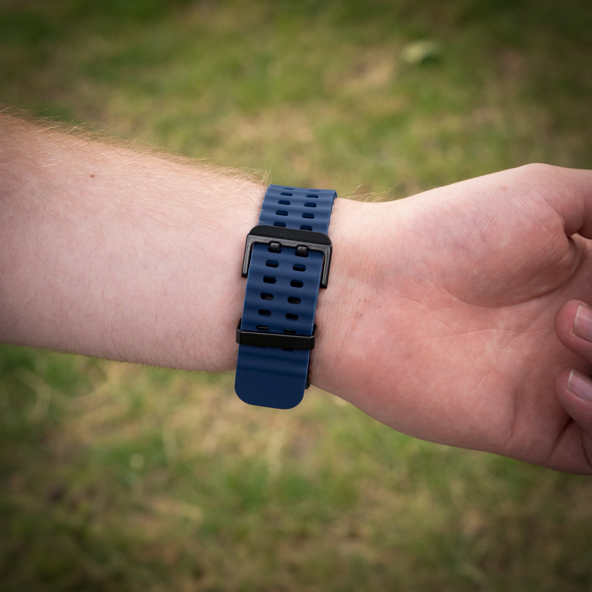 Samsung Galaxy Watch Ultra Ocean bandje (donkerblauw)