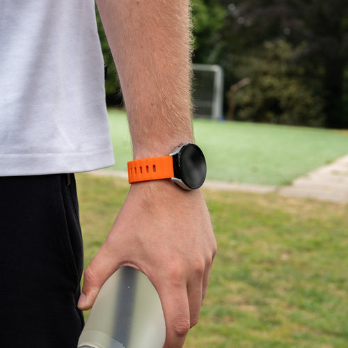 Coros Apex 2 outdoor siliconen bandje (oranje)