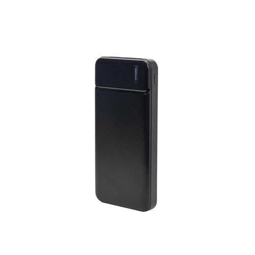 Ultradunne 10.000 mAh powerbank (zwart)