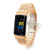 Fitbit Charge 6 stalen draak band (rosé goud)