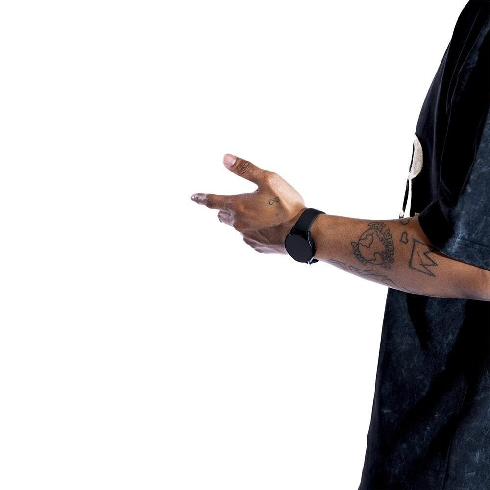 BALR Huawei Watch GT 3 42mm hexagon Sport bandje (zwart)