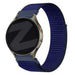Bandz Amazfit Bip 5 nylon band 'Easy fit' (blauw)