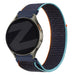 Bandz OnePlus Watch Lite nylon band 'Easy fit' (donkerblauw mix)