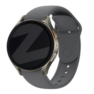Bandz Samsung Galaxy Watch 4 Classic 42mm sport band 'Easy fit' (grijs)