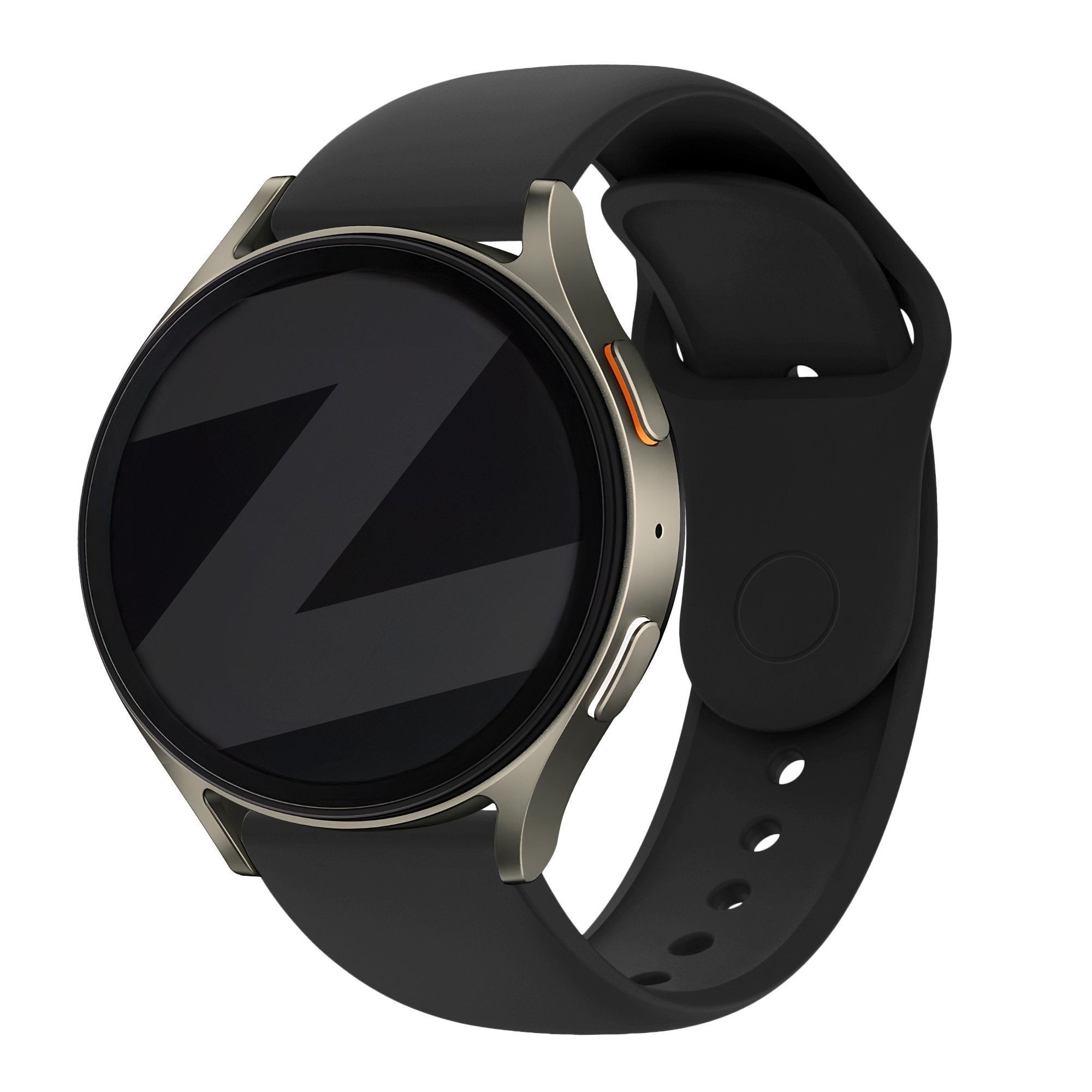 Bandz Huawei Watch GT 2 46mm sport band 'Easy fit' (zwart) 