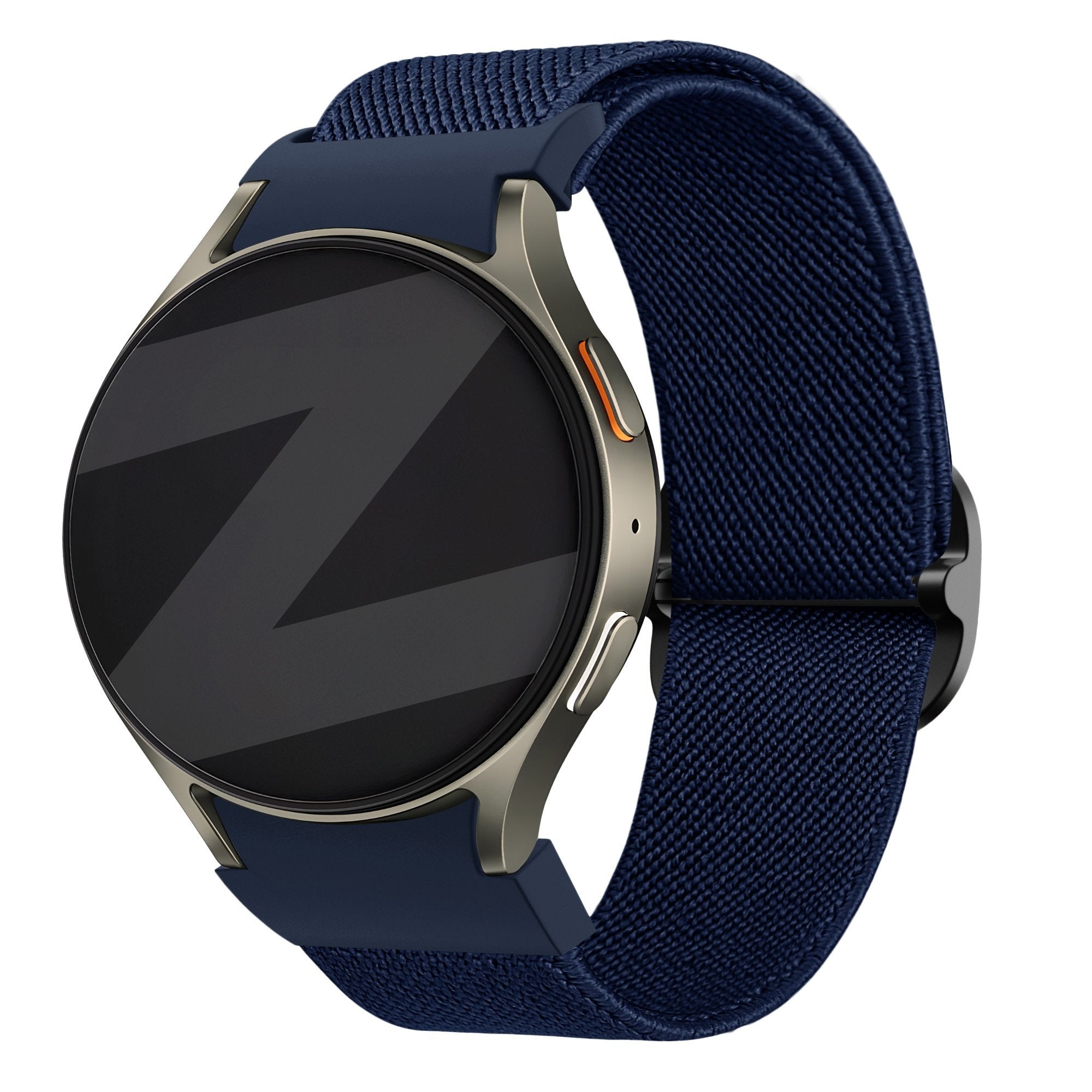Bandz Samsung Galaxy Watch 5 - 40mm elastische band 'Easy fit' (donkerblauw)