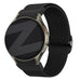 Bandz Samsung Galaxy Watch FE elastische band 'Easy fit' (zwart)