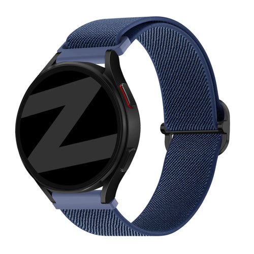 Bandz Oppo Watch X2 Mini Elastic Strap (Dark Blue)