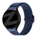 Bandz Oppo Watch X2 Mini Elastic Strap (Dark Blue)