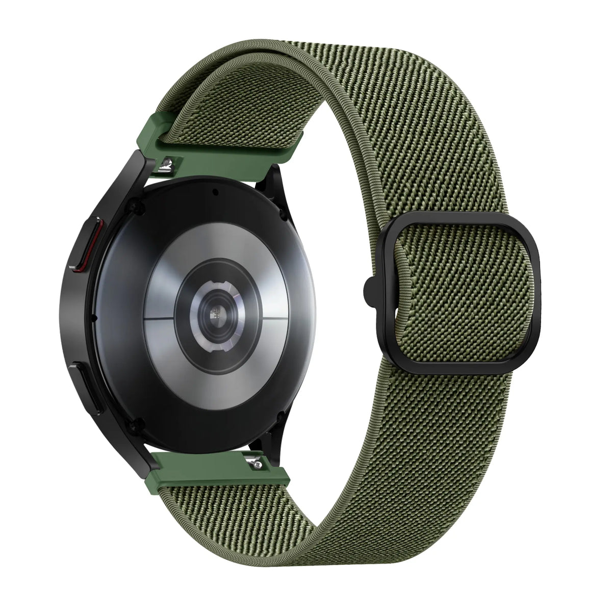 Bandz Oppo Watch X2 Mini elastisch bandje (legergroen)