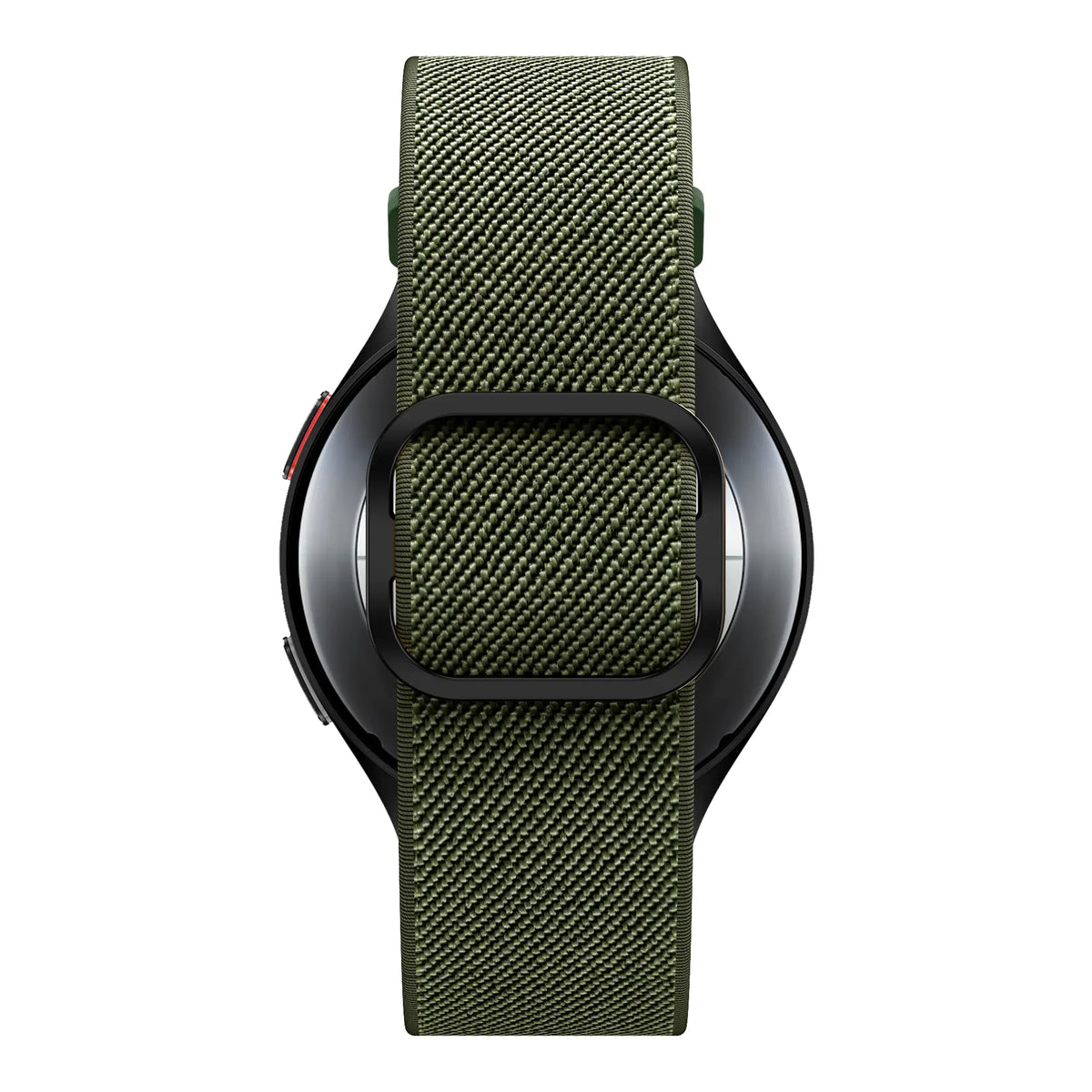 Bandz Oppo Watch X2 Mini elastisch bandje (legergroen)