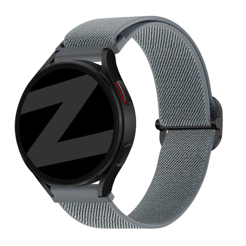 Bandz Oppo Watch X2 Mini Elastic Strap (Grey-Blue)