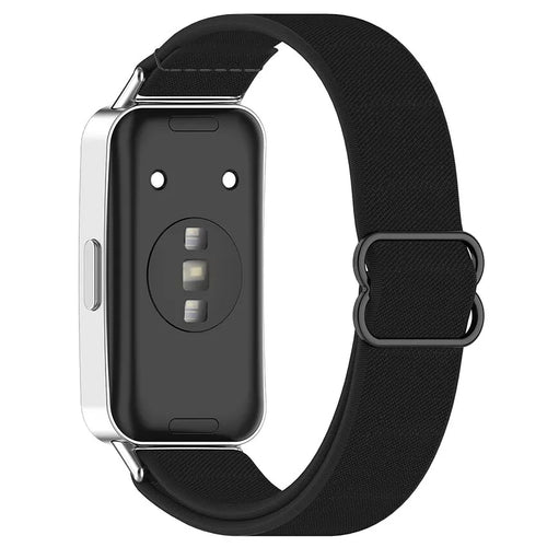 Huawei Band 8 elastisch bandje (zwart)