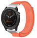 Garmin Fenix 5 / 6 nylon band (oranje)