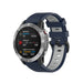 Garmin Fenix 8 - 51mm sport gesp band (blauw/grijs)