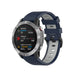 Garmin Fenix 8 Pro - 51mm sport gesp band (blauw/grijs)
