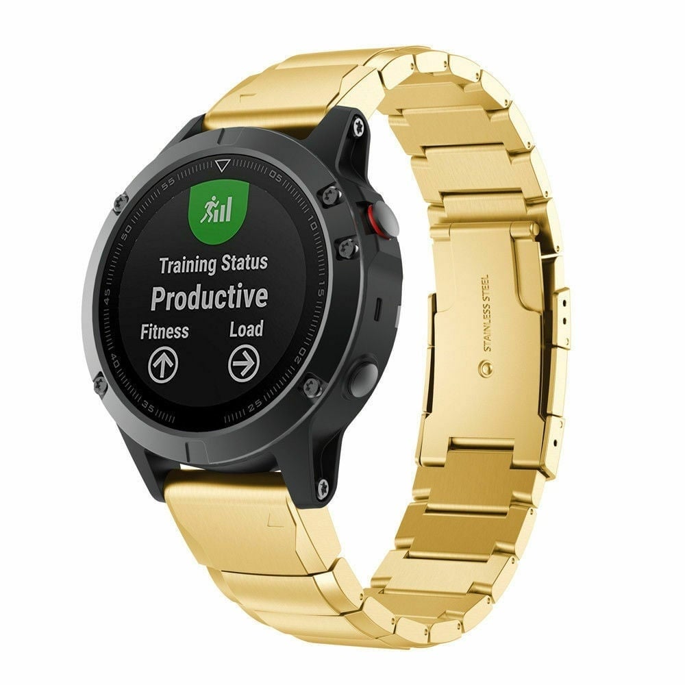 Garmin Forerunner 965 Metal Strap (Gold)