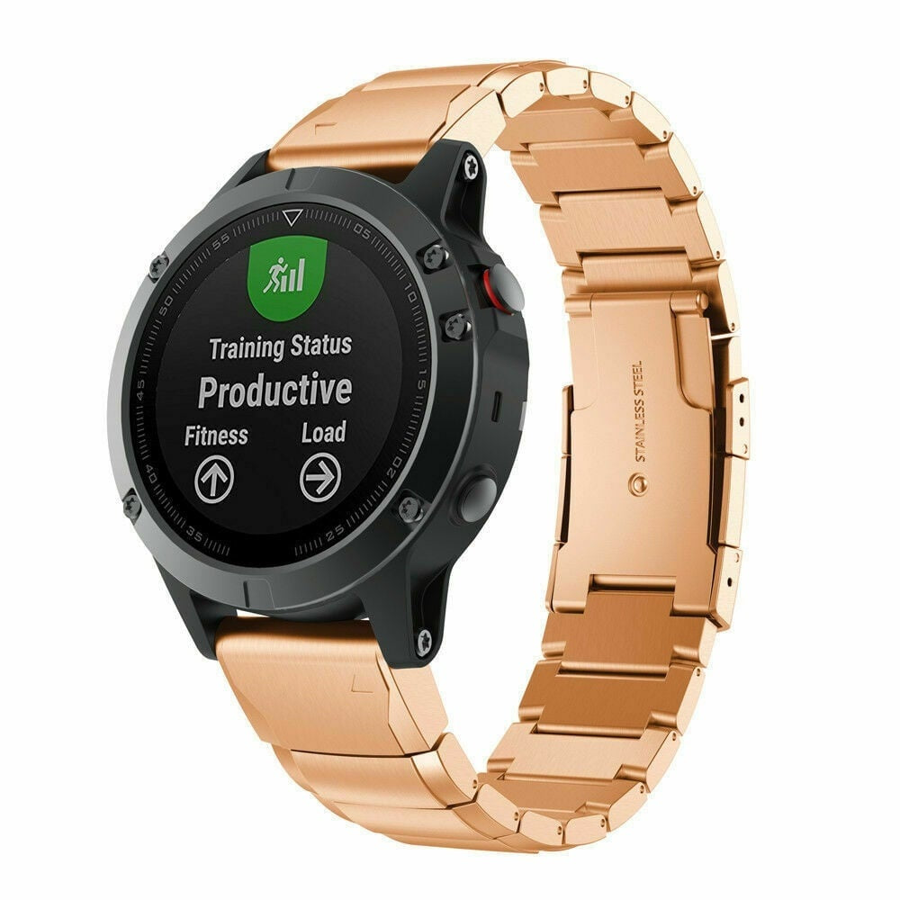 Garmin Quatix 8 - 47mm Metal Strap (Rose Gold)