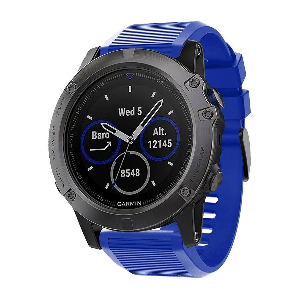 Garmin Tactix 8 - 51mm siliconen bandje (blauw)