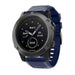 Garmin Fenix 8 - 51mm siliconen bandje (donkerblauw)