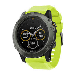 Garmin Instinct 3 - 50mm siliconen bandje (lichtgroen)