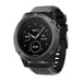 Garmin Quatix 8 - 51mm Silicone Strap (Black)