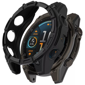 Garmin Fenix 8 - 47mm SOLAR Rugged TPU case (zwart)