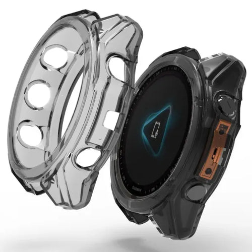 Garmin Fenix 8 - 51mm TPU Case (Transparent-Black)