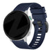 Bandz Garmin Approach S70 - 47mm siliconen band met gesp (donkerblauw)