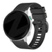 Bandz Garmin Instinct E - 45mm siliconen band met gesp (zwart)