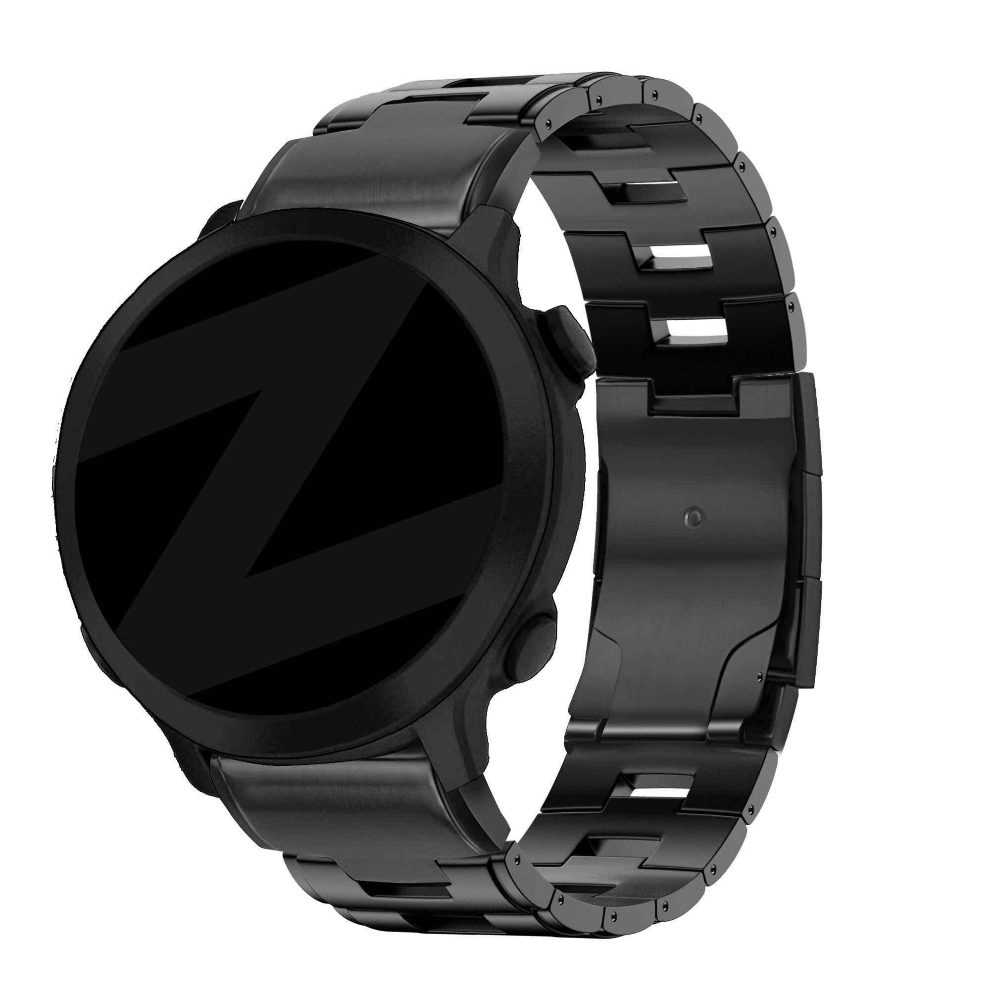 Bandz Garmin Tactix 8 - 51mm titanium schakel band (zwart)