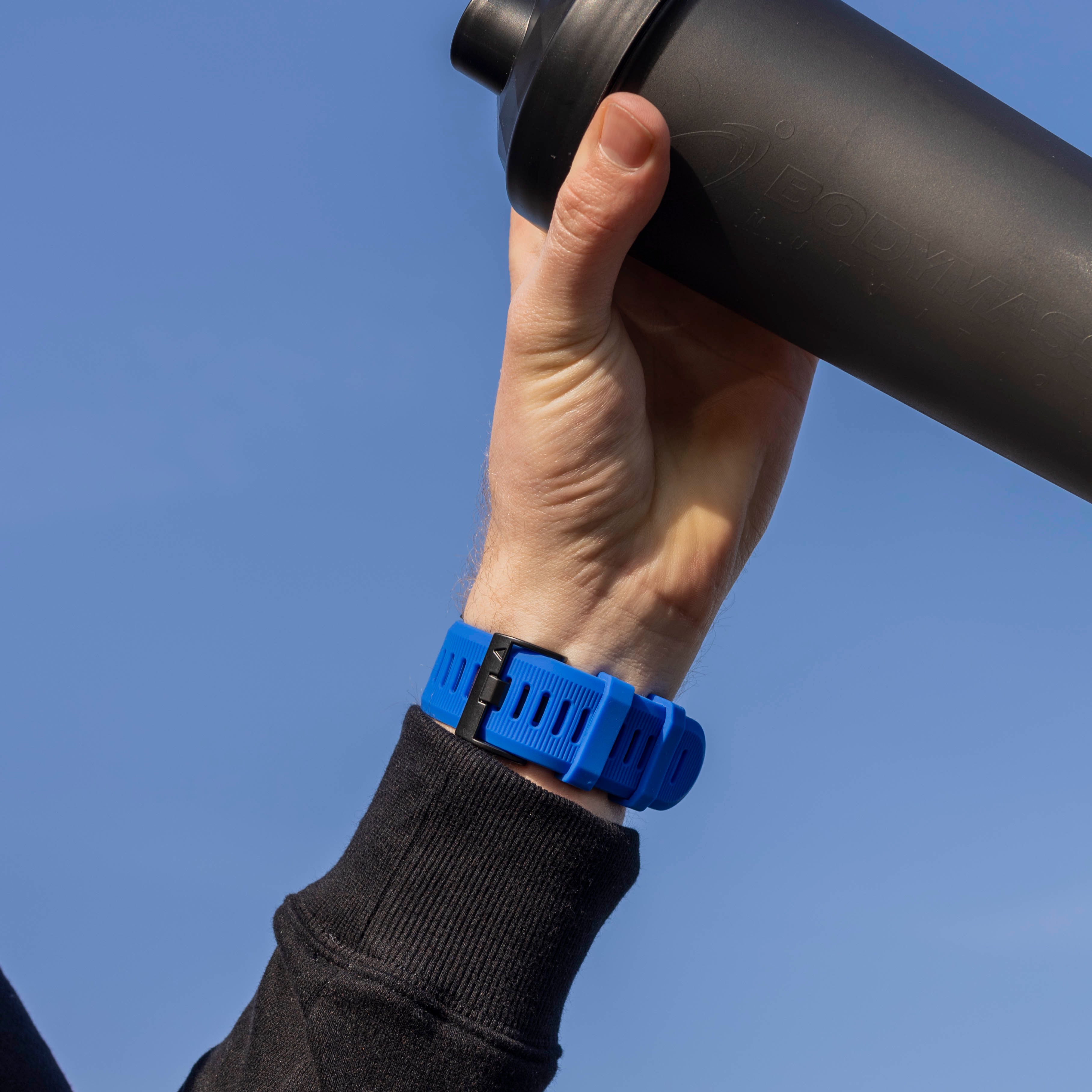 Garmin Fenix 7x siliconen bandje (blauw)