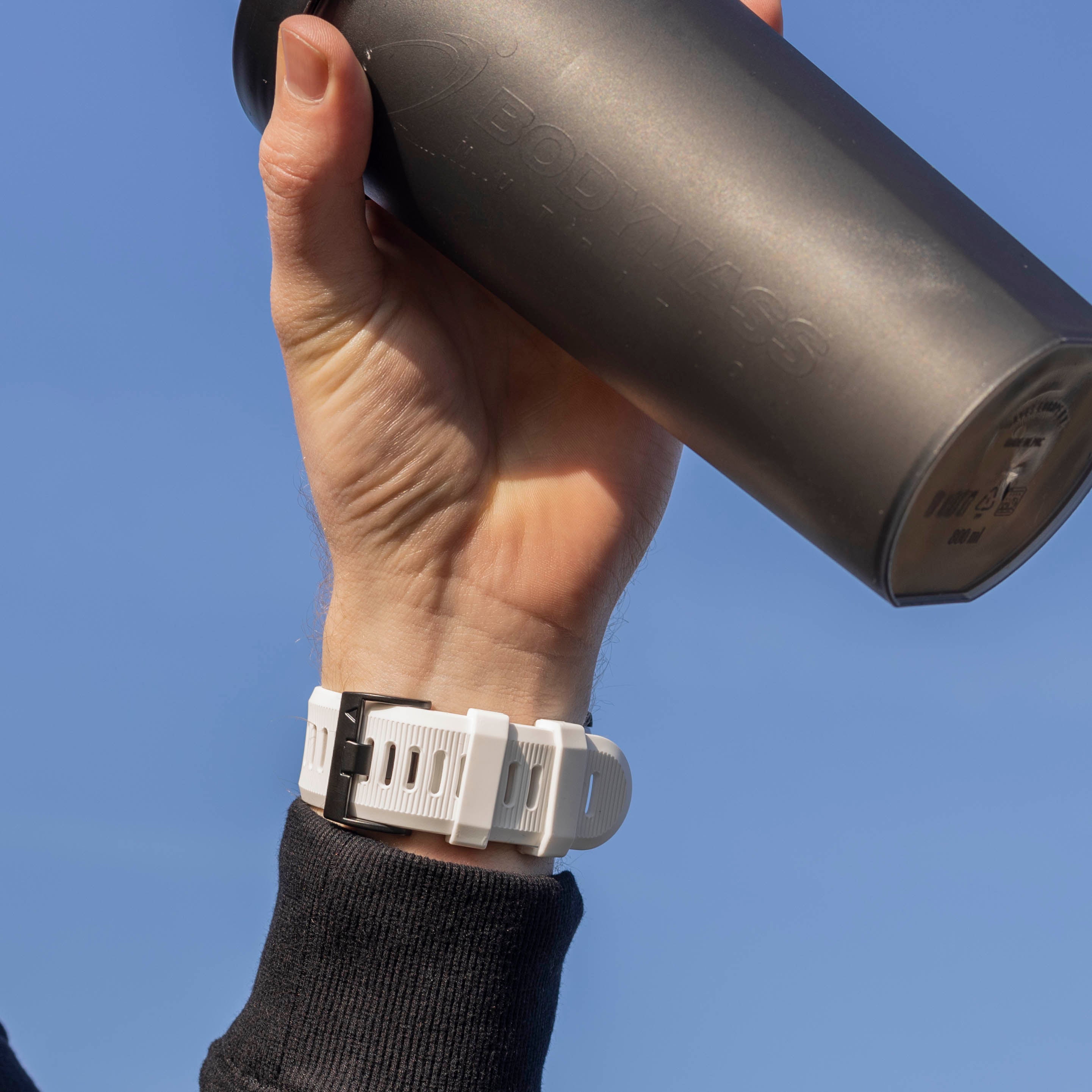 Garmin Fenix 7x siliconen bandje (wit)