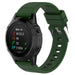 Garmin Fenix 7s glossy silicone band (legergroen)