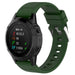 Garmin Fenix 8 - 43mm glossy silicone band (legergroen)