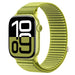 Apple Watch wave nylon band (veld groen)