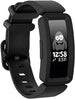 Fitbit Ace 2 siliconen bandje (zwart)